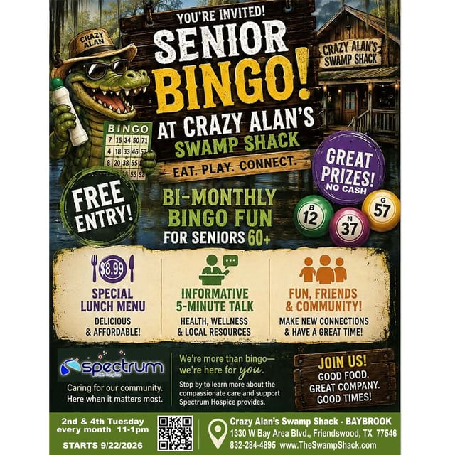 FREE SENIOR BINGO
