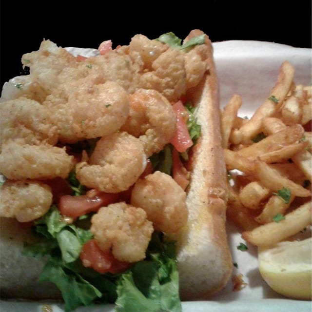 Bayou Po-Boy Sandwich.