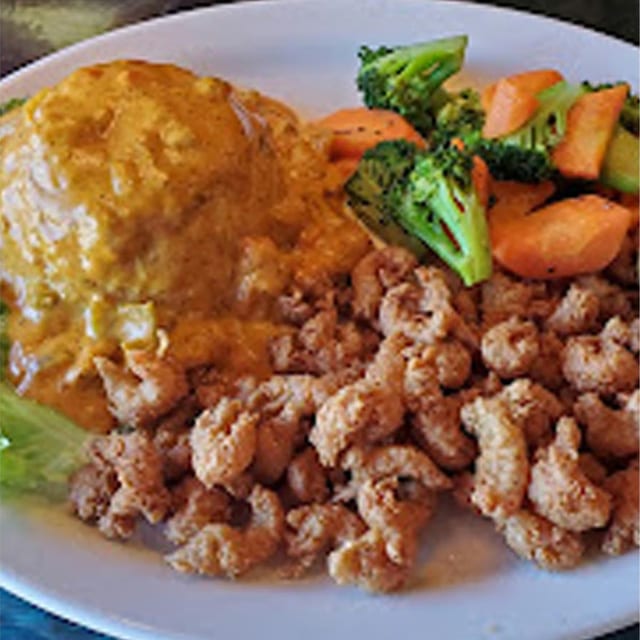 Fried Crawfish Platter.