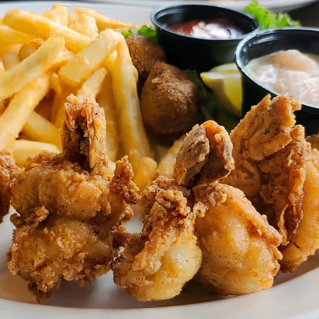 Jumbo Fried Shrimp.