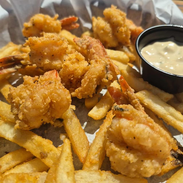 Friday - Fried Shrimp Basket.