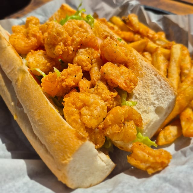 Tuesday - Po-Boy Shrimp or Catfish.