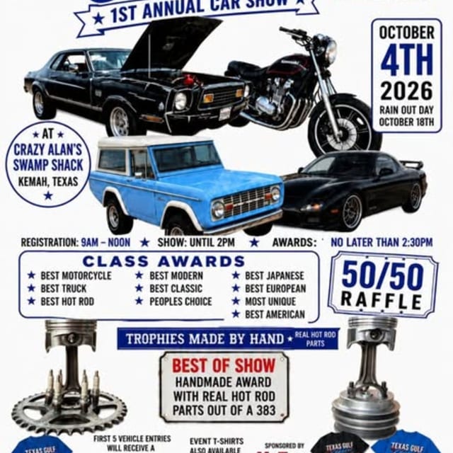 Texas Gulf Coast Classic Carshow